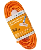 16 Gauge 50 Ft. Triple Tap SJTW Orange Cord